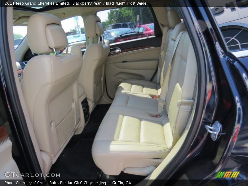Blackberry Pearl / Black/Light Frost Beige 2011 Jeep Grand Cherokee Limited
