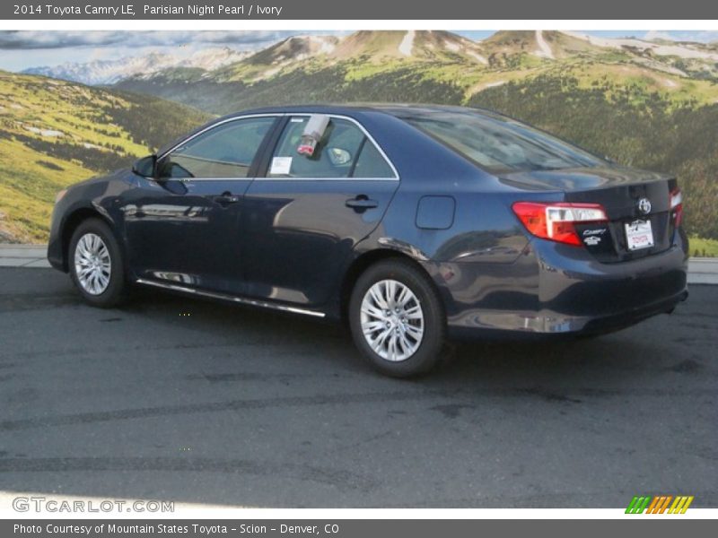 Parisian Night Pearl / Ivory 2014 Toyota Camry LE
