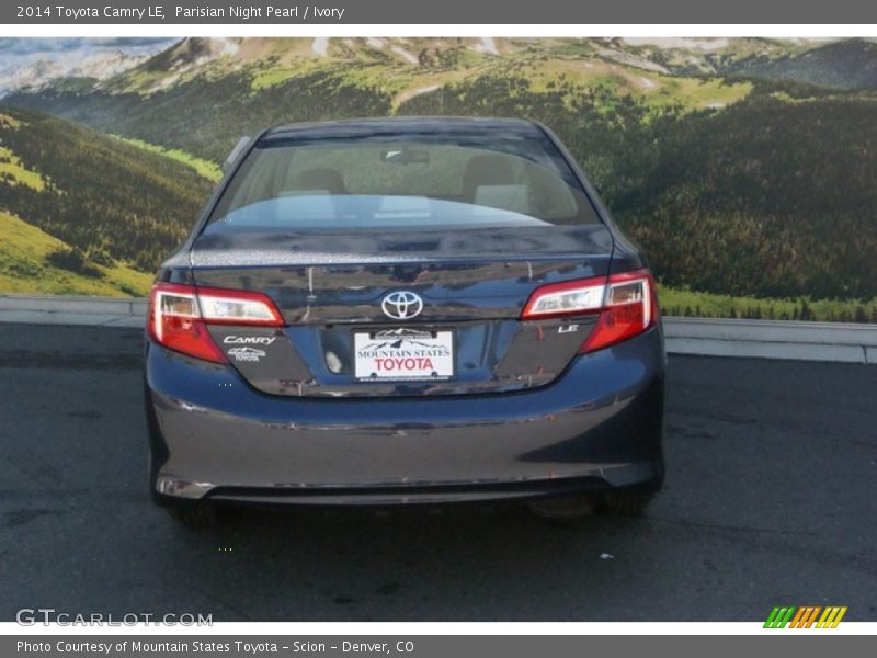 Parisian Night Pearl / Ivory 2014 Toyota Camry LE