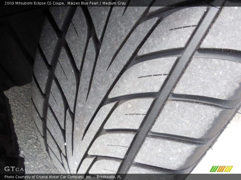 Maizen Blue Pearl / Medium Gray 2009 Mitsubishi Eclipse GS Coupe