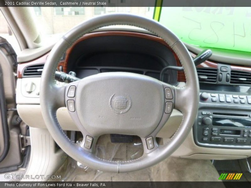 Cashmere / Neutral Shale 2001 Cadillac DeVille Sedan