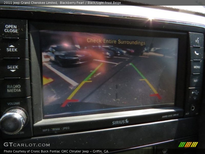 Blackberry Pearl / Black/Light Frost Beige 2011 Jeep Grand Cherokee Limited