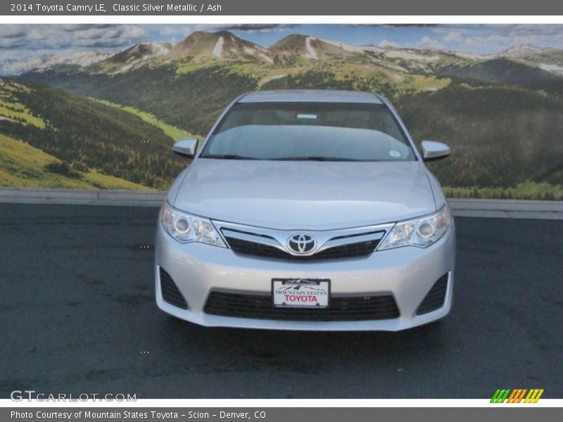 Classic Silver Metallic / Ash 2014 Toyota Camry LE