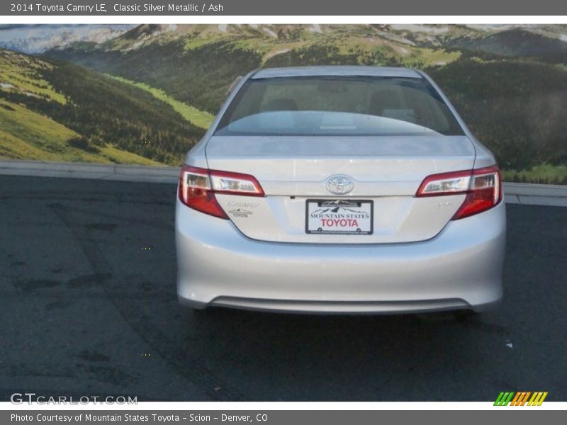 Classic Silver Metallic / Ash 2014 Toyota Camry LE
