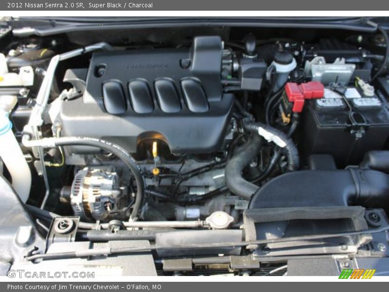 Super Black / Charcoal 2012 Nissan Sentra 2.0 SR