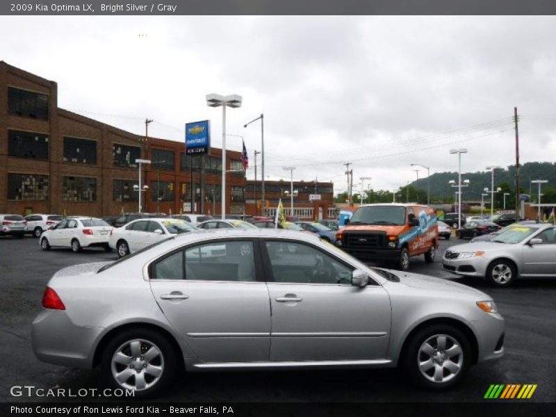 Bright Silver / Gray 2009 Kia Optima LX