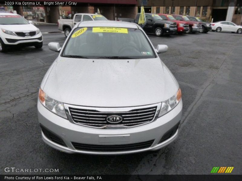 Bright Silver / Gray 2009 Kia Optima LX