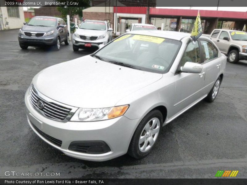 Bright Silver / Gray 2009 Kia Optima LX