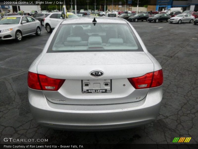 Bright Silver / Gray 2009 Kia Optima LX