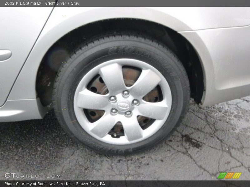 Bright Silver / Gray 2009 Kia Optima LX