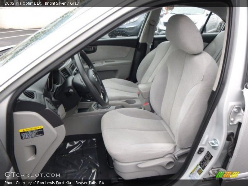 Bright Silver / Gray 2009 Kia Optima LX