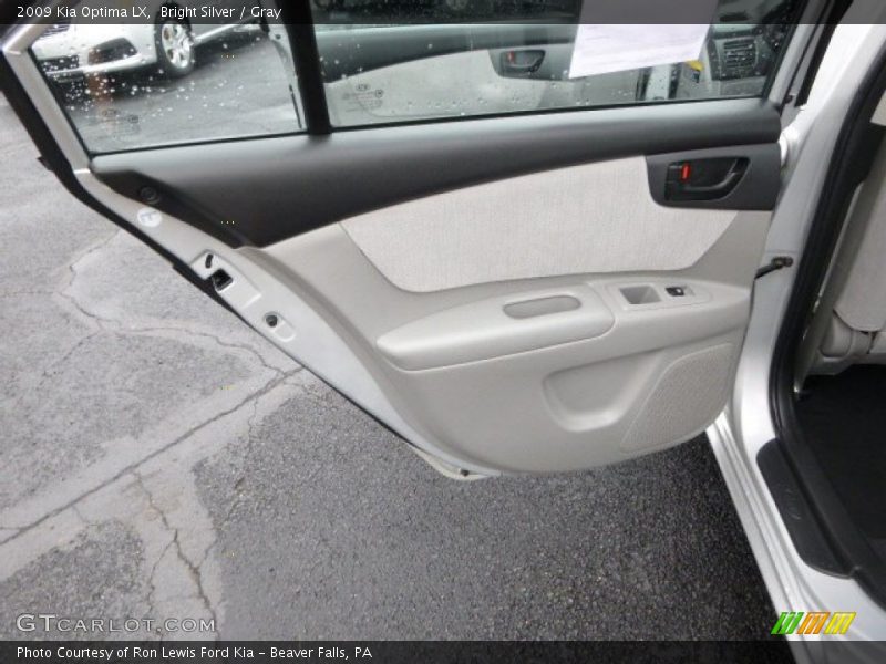 Bright Silver / Gray 2009 Kia Optima LX