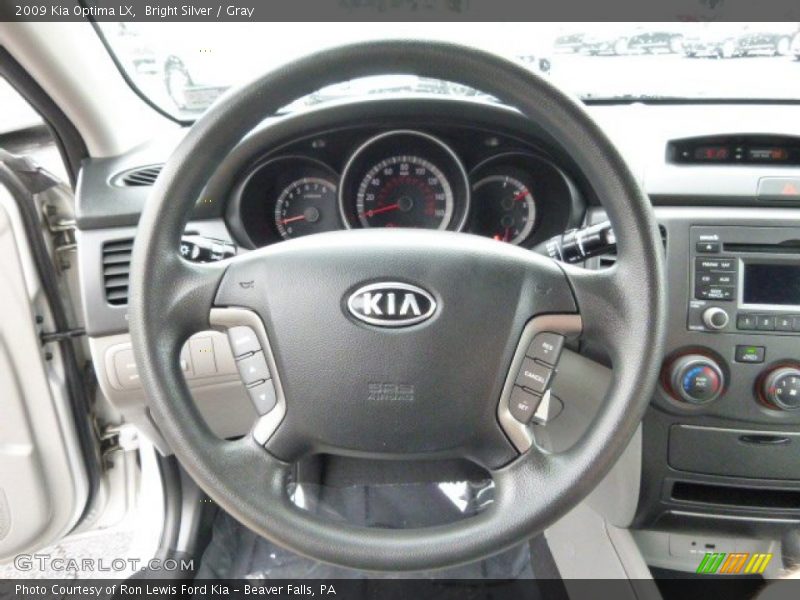 Bright Silver / Gray 2009 Kia Optima LX