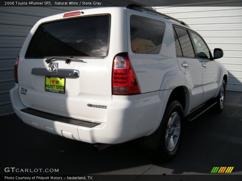 Natural White / Stone Gray 2008 Toyota 4Runner SR5