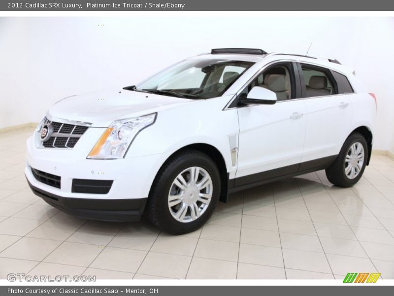 Platinum Ice Tricoat / Shale/Ebony 2012 Cadillac SRX Luxury