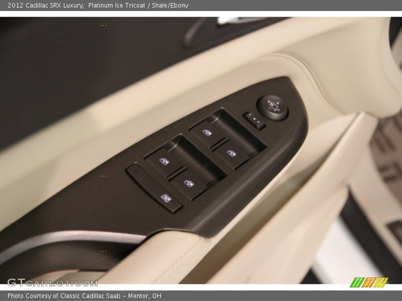 Platinum Ice Tricoat / Shale/Ebony 2012 Cadillac SRX Luxury