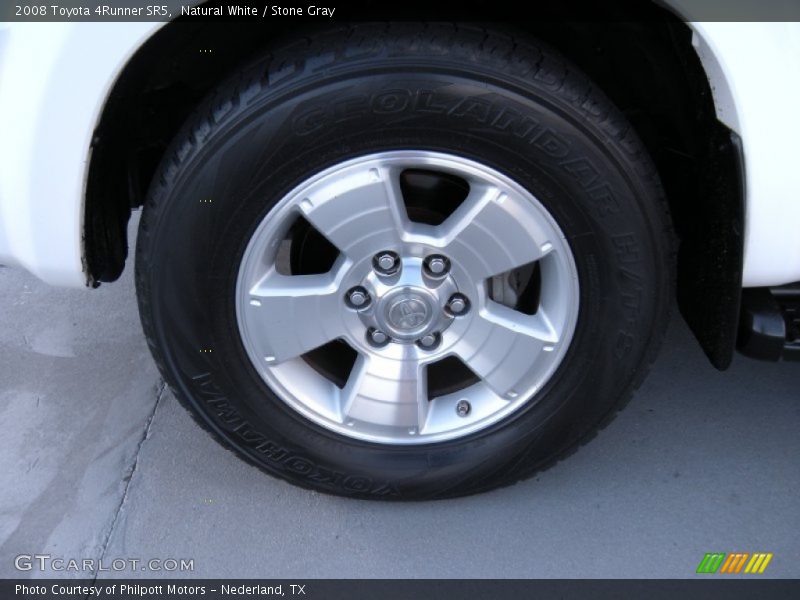 Natural White / Stone Gray 2008 Toyota 4Runner SR5