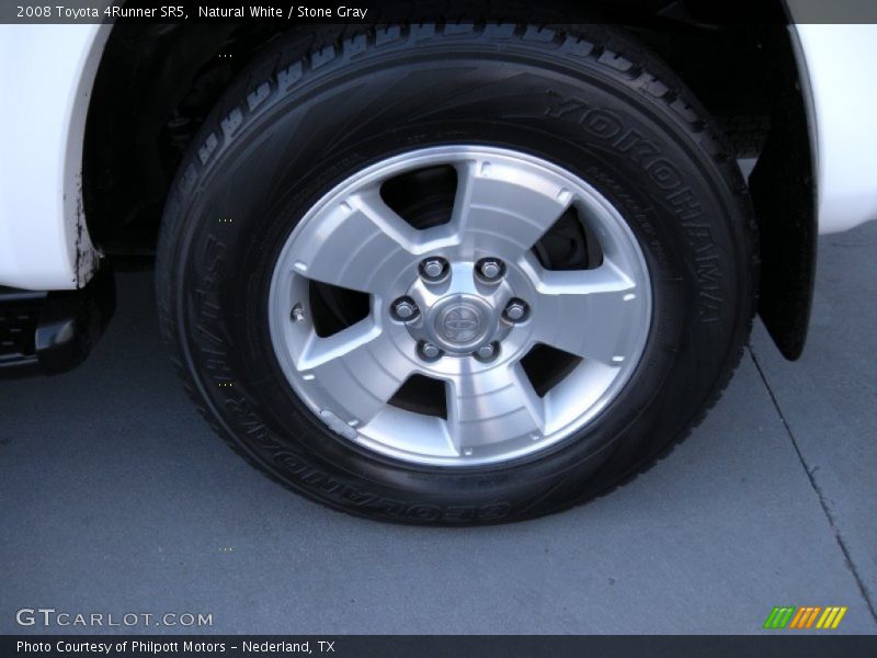 Natural White / Stone Gray 2008 Toyota 4Runner SR5
