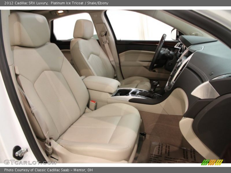 Platinum Ice Tricoat / Shale/Ebony 2012 Cadillac SRX Luxury