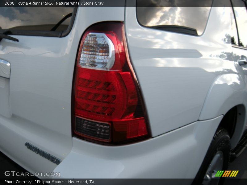 Natural White / Stone Gray 2008 Toyota 4Runner SR5