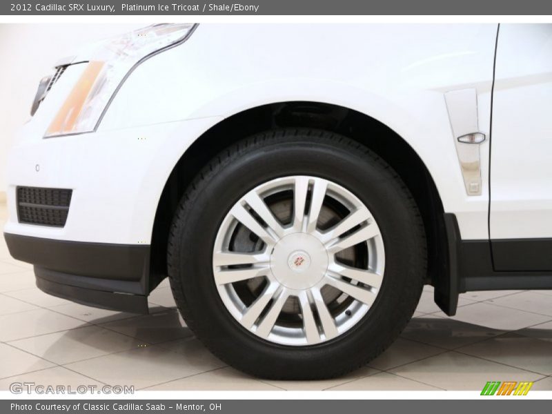 Platinum Ice Tricoat / Shale/Ebony 2012 Cadillac SRX Luxury