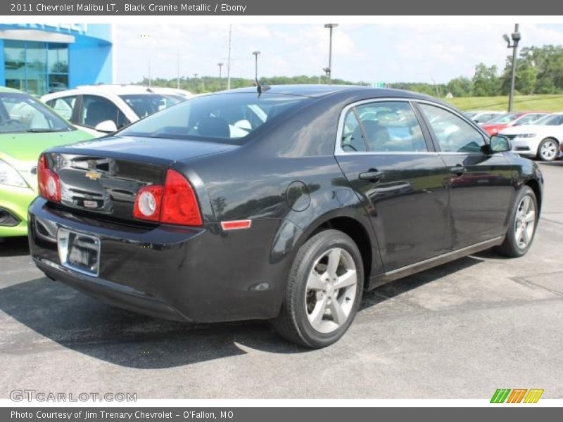 Black Granite Metallic / Ebony 2011 Chevrolet Malibu LT