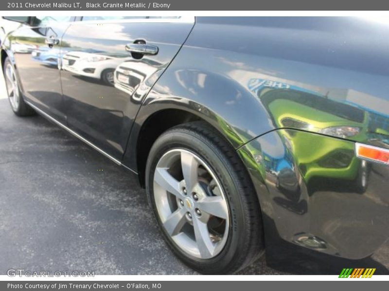 Black Granite Metallic / Ebony 2011 Chevrolet Malibu LT