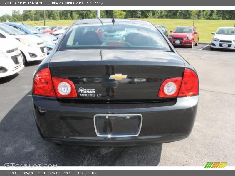 Black Granite Metallic / Ebony 2011 Chevrolet Malibu LT