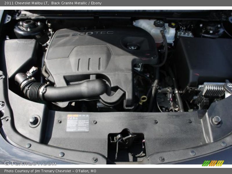 Black Granite Metallic / Ebony 2011 Chevrolet Malibu LT