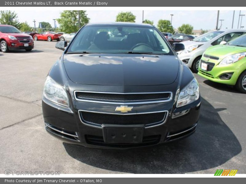 Black Granite Metallic / Ebony 2011 Chevrolet Malibu LT
