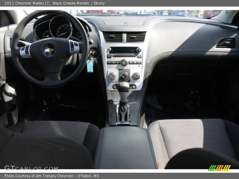 Black Granite Metallic / Ebony 2011 Chevrolet Malibu LT