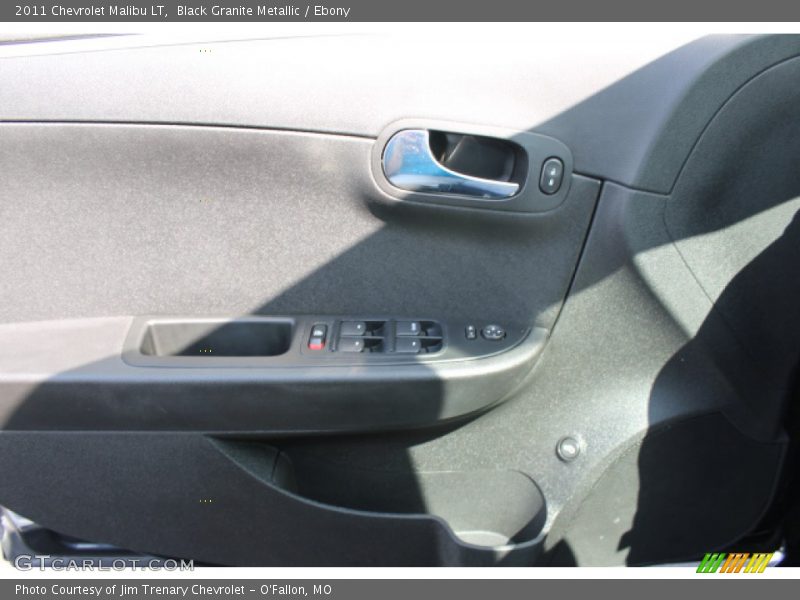Black Granite Metallic / Ebony 2011 Chevrolet Malibu LT