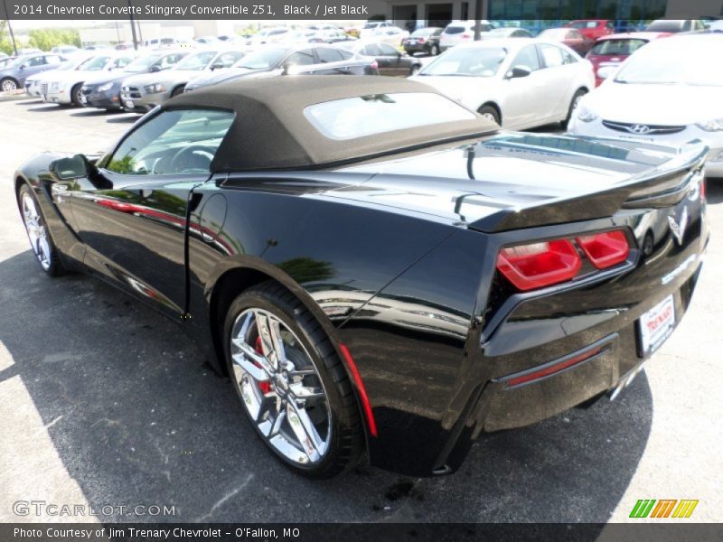 Black / Jet Black 2014 Chevrolet Corvette Stingray Convertible Z51