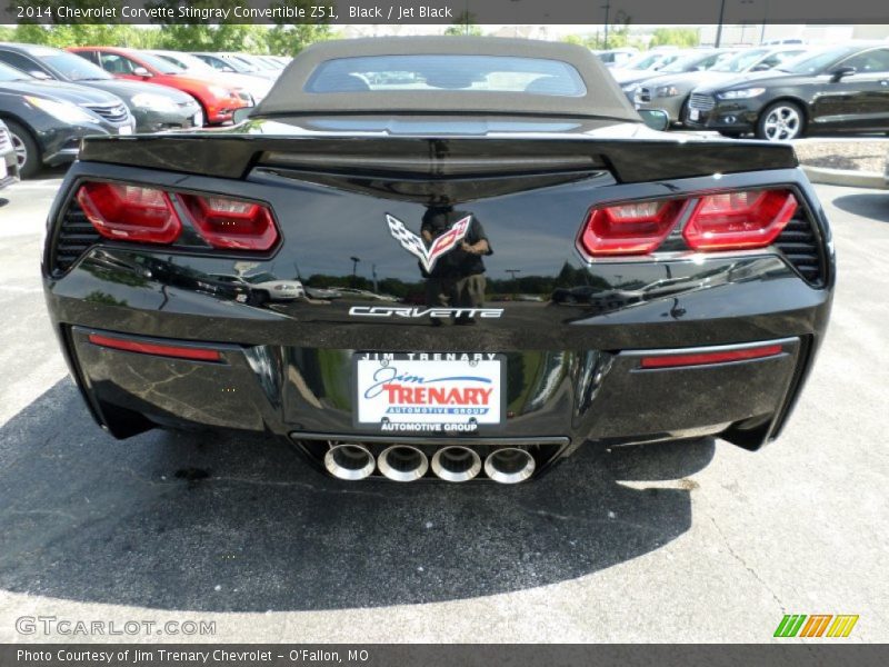 Black / Jet Black 2014 Chevrolet Corvette Stingray Convertible Z51
