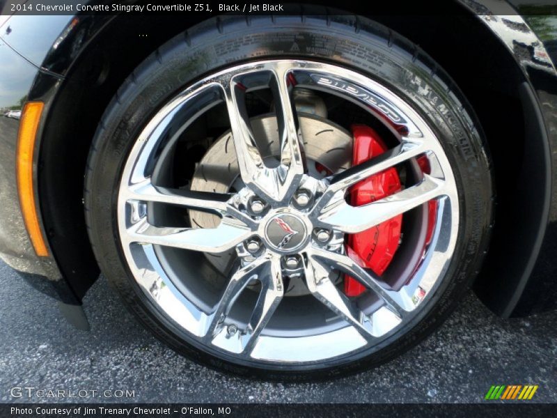  2014 Corvette Stingray Convertible Z51 Wheel