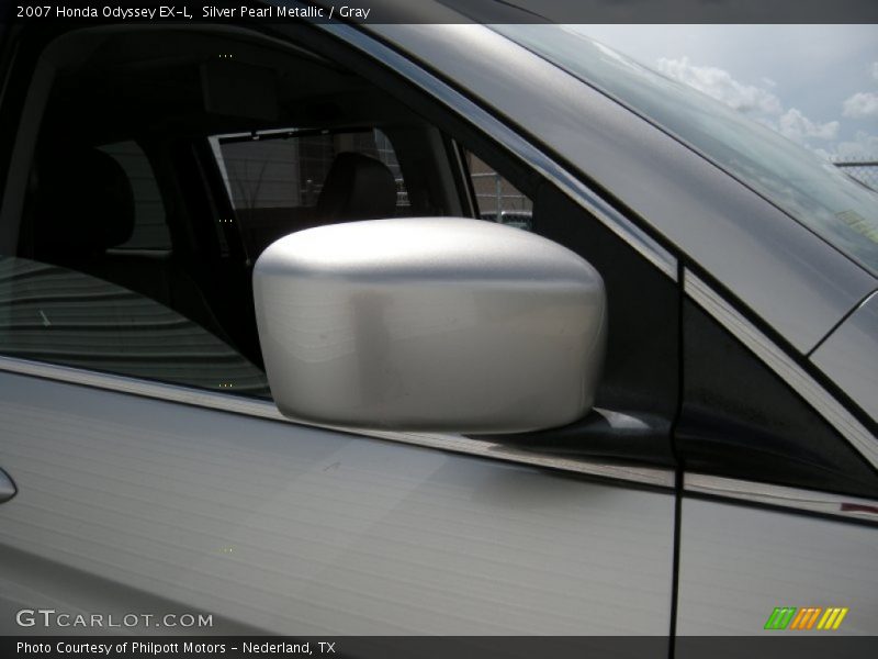 Silver Pearl Metallic / Gray 2007 Honda Odyssey EX-L
