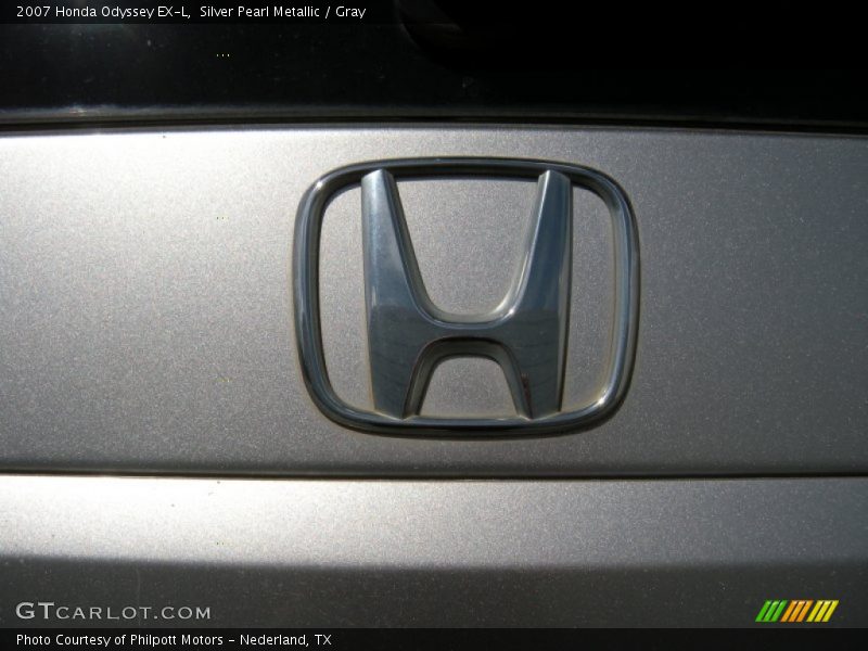 Silver Pearl Metallic / Gray 2007 Honda Odyssey EX-L
