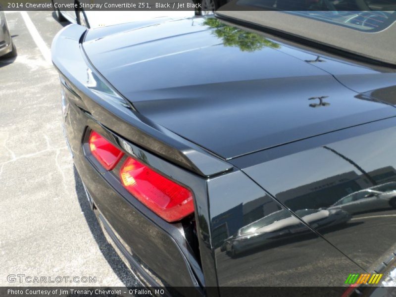 Black / Jet Black 2014 Chevrolet Corvette Stingray Convertible Z51