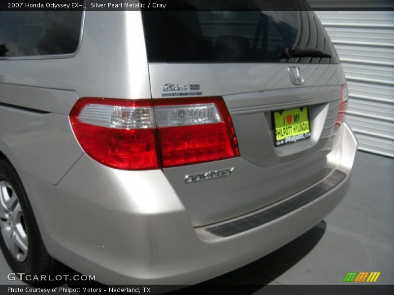 Silver Pearl Metallic / Gray 2007 Honda Odyssey EX-L