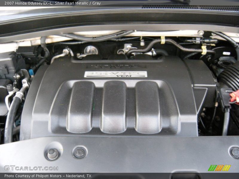 Silver Pearl Metallic / Gray 2007 Honda Odyssey EX-L