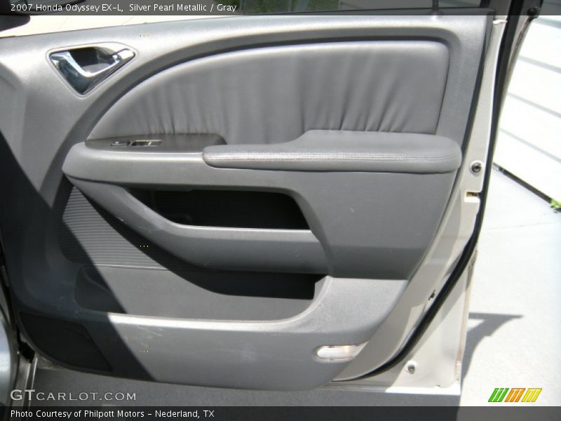 Silver Pearl Metallic / Gray 2007 Honda Odyssey EX-L