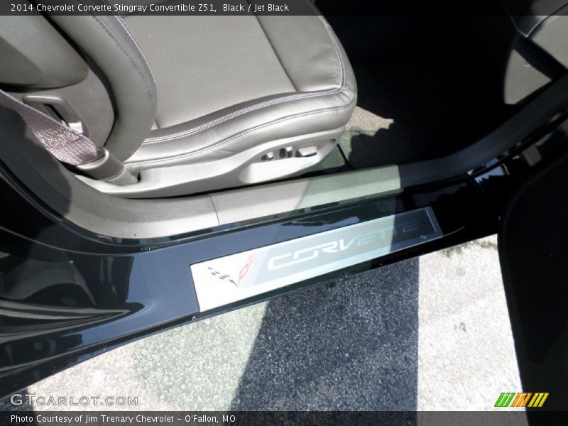 Black / Jet Black 2014 Chevrolet Corvette Stingray Convertible Z51
