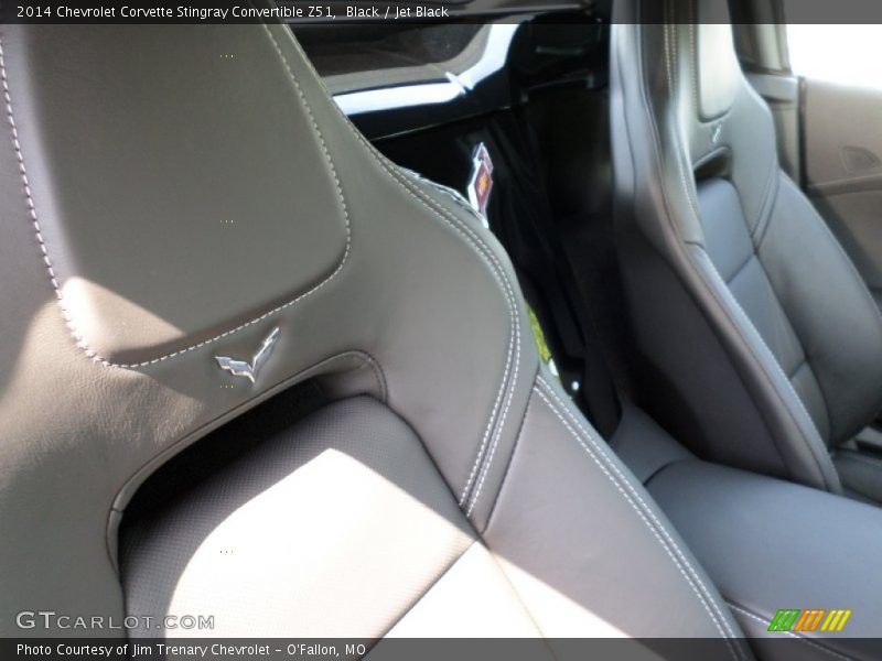 Black / Jet Black 2014 Chevrolet Corvette Stingray Convertible Z51