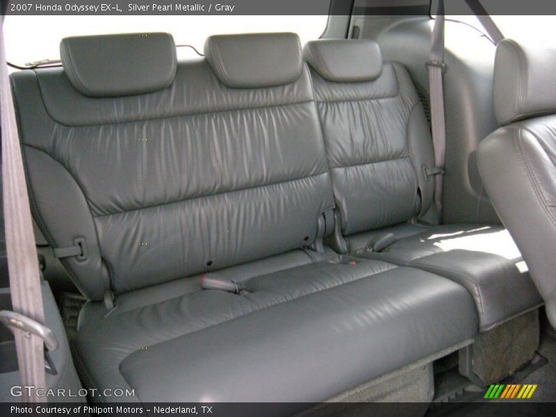 Silver Pearl Metallic / Gray 2007 Honda Odyssey EX-L