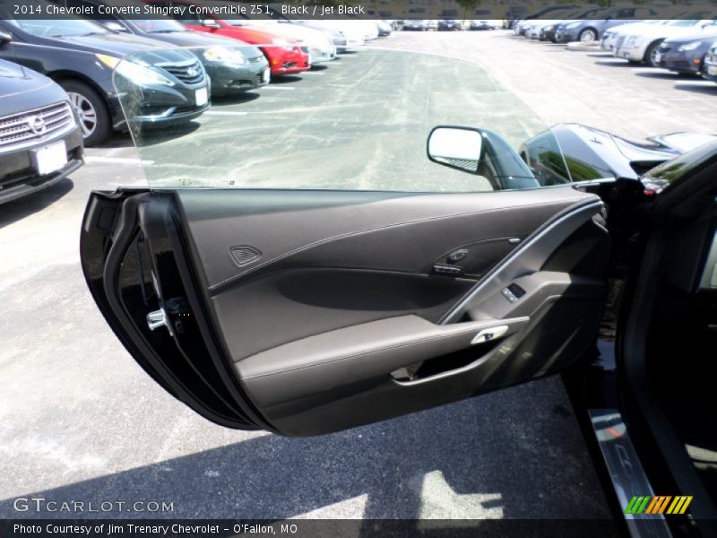 Black / Jet Black 2014 Chevrolet Corvette Stingray Convertible Z51