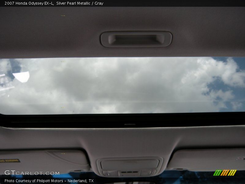 Silver Pearl Metallic / Gray 2007 Honda Odyssey EX-L