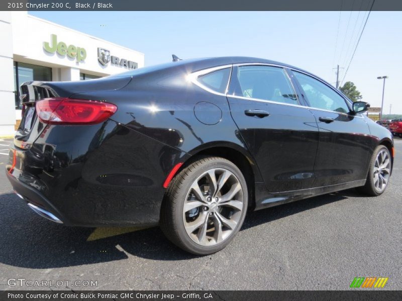 Black / Black 2015 Chrysler 200 C