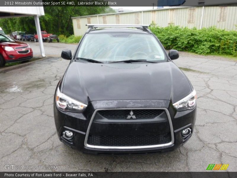 Labrador Black / Black 2012 Mitsubishi Outlander Sport SE 4WD