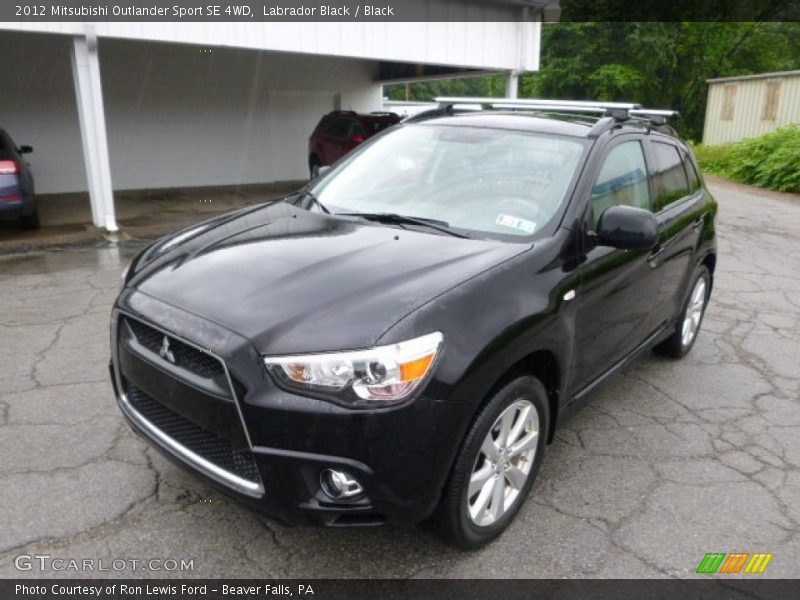 Labrador Black / Black 2012 Mitsubishi Outlander Sport SE 4WD