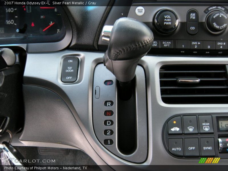 Silver Pearl Metallic / Gray 2007 Honda Odyssey EX-L